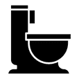 Icon Toilette